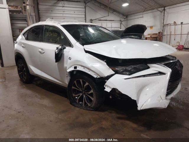 LEXUS NX 200T 2016 jtjbarbz3g2086986