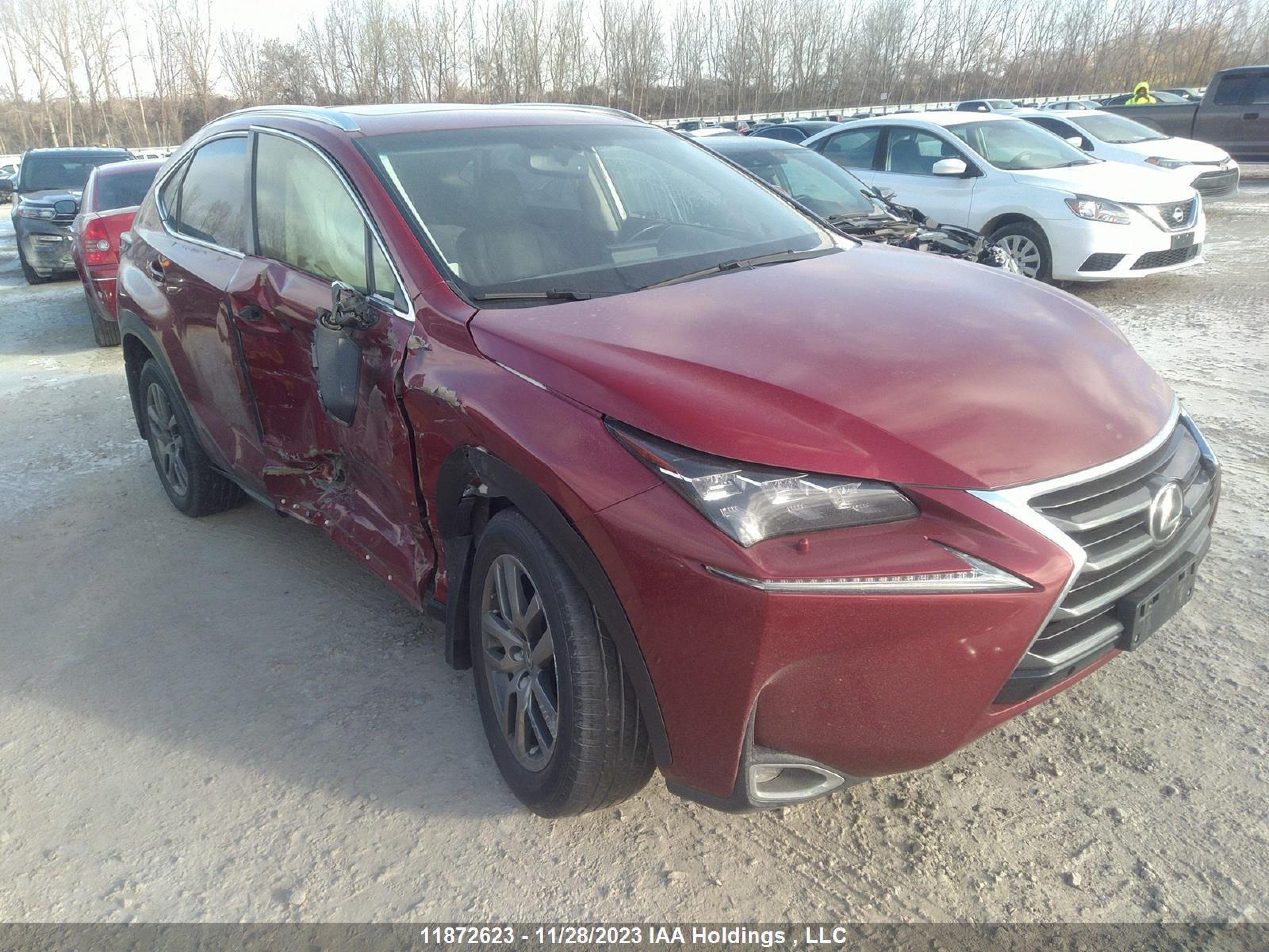 LEXUS NX 2015 jtjbarbz4f2010269