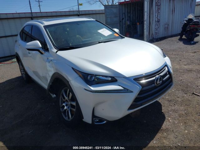 LEXUS NX 200T 2015 jtjbarbz6f2043774