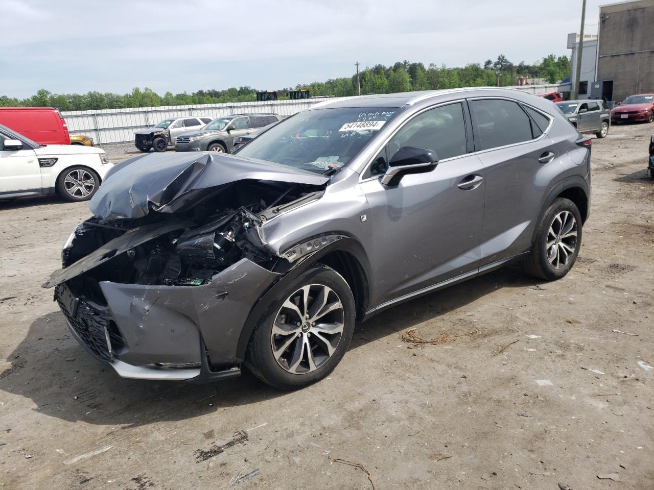 LEXUS NX 2017 jtjbarbz6h2123515