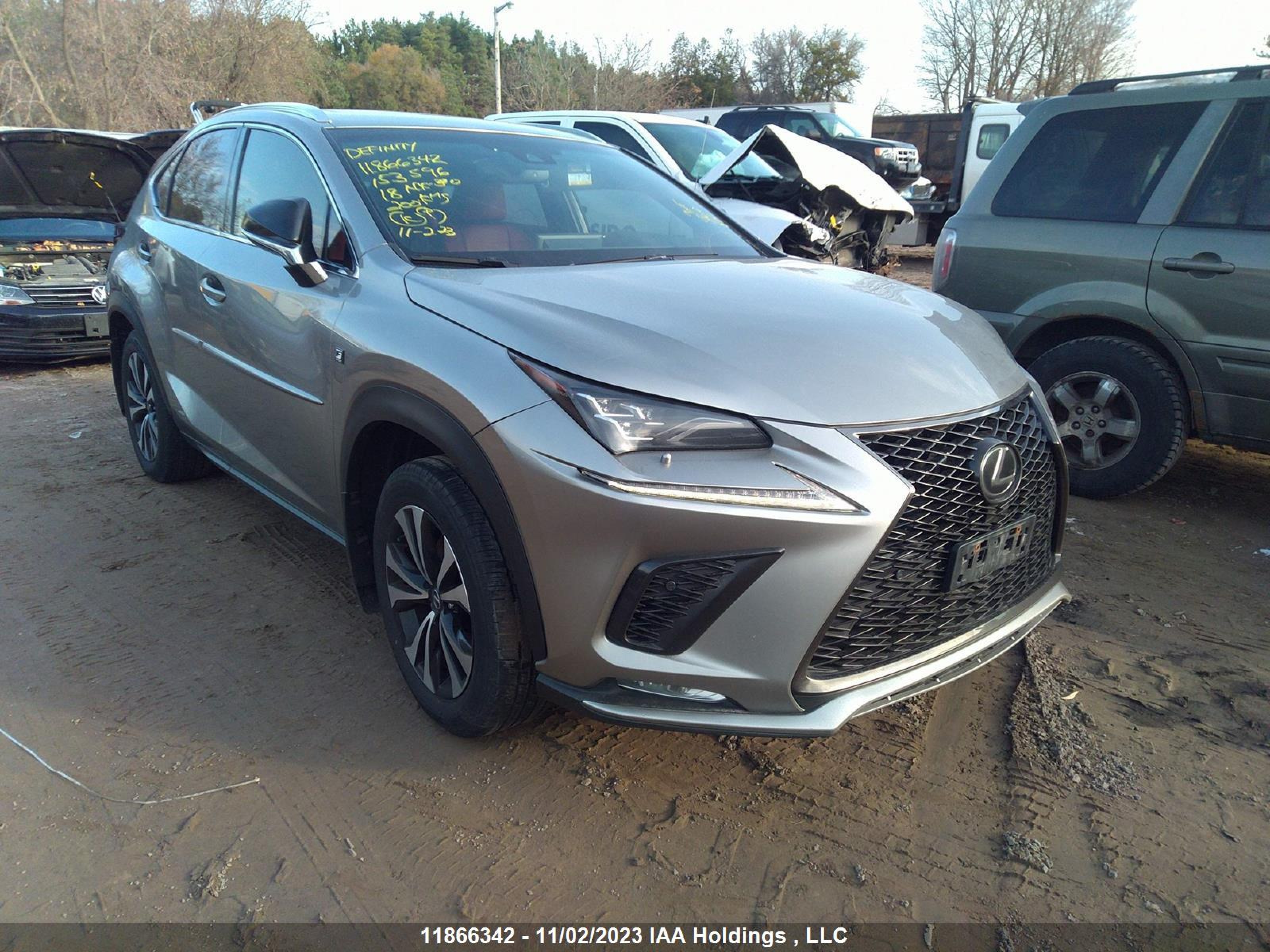 LEXUS NX 2018 jtjbarbz9j2153596