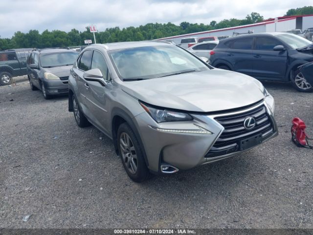 LEXUS NX 200T 2015 jtjbarbzxf2001429