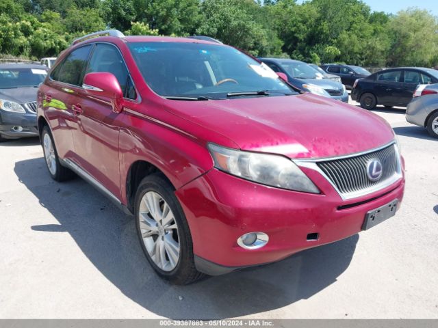 LEXUS RX 450H 2010 jtjbc1ba0a2021865