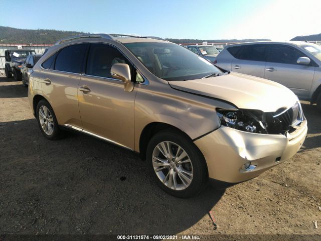 LEXUS RX 450H 2010 jtjbc1ba0a2025172