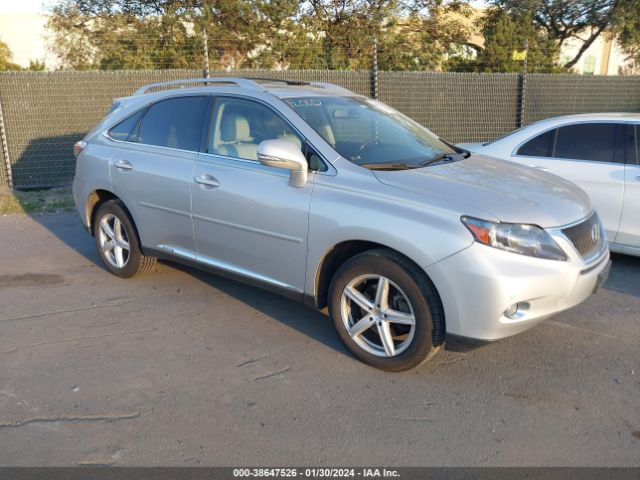 LEXUS RX 450H 2010 jtjbc1ba1a2009448