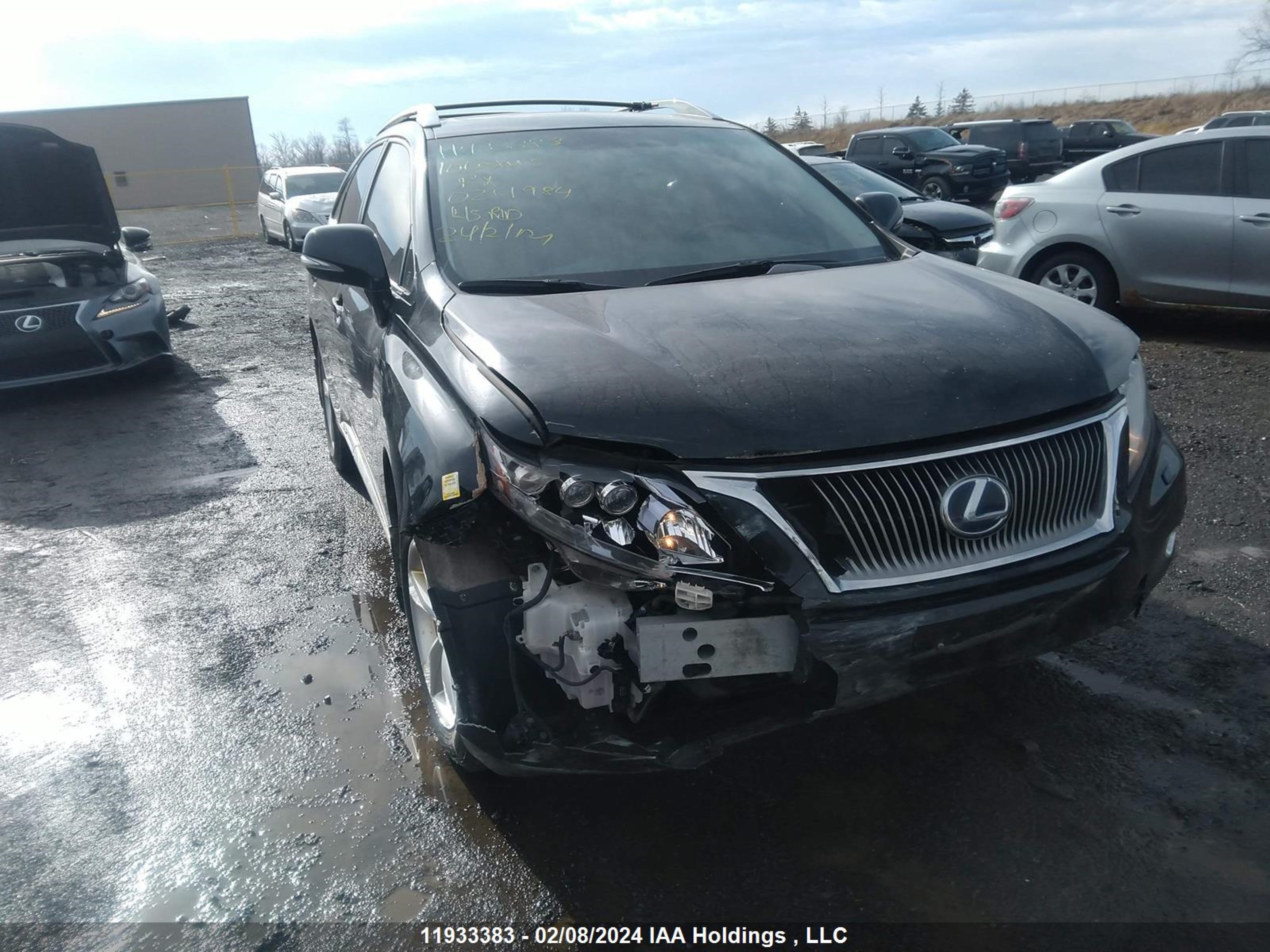 LEXUS RX 2010 jtjbc1ba1a2024984