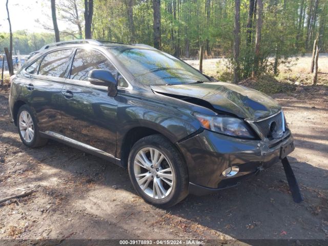 LEXUS RX 2010 jtjbc1ba2a2024752