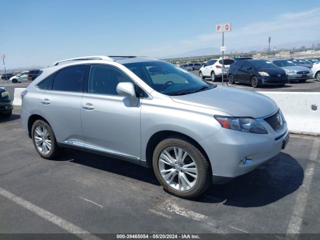 LEXUS RX 450H 2011 jtjbc1ba2b2040998