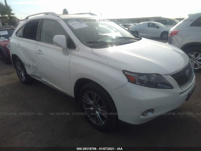 LEXUS RX 450H 2011 jtjbc1ba2b2420827