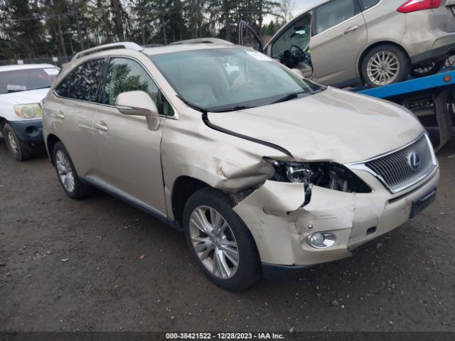 LEXUS RX 450H 2012 jtjbc1ba2c2431313