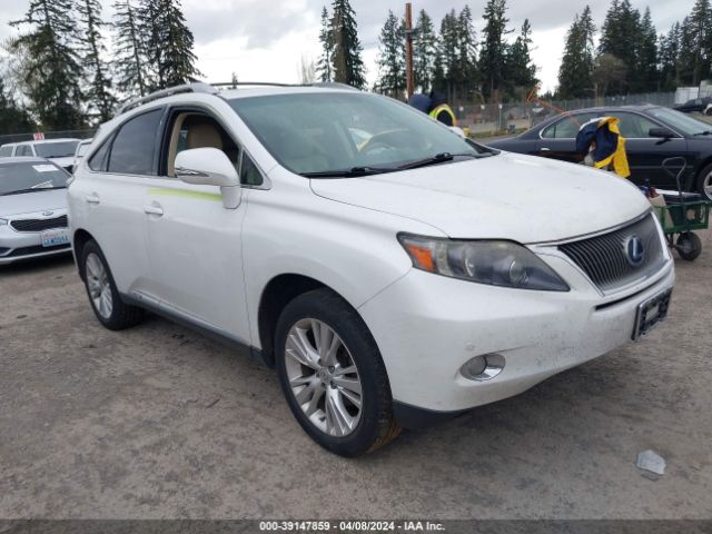 LEXUS RX 450H 2011 jtjbc1ba5b2418005