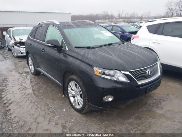 LEXUS RX 450H 2012 jtjbc1ba5c2045968