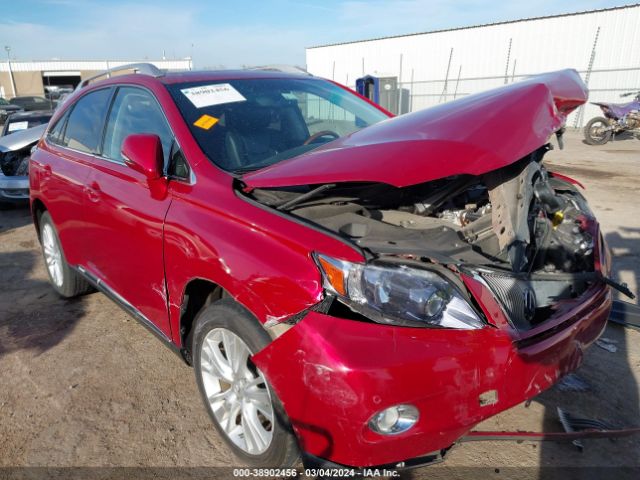 LEXUS RX 450H 2010 jtjbc1ba7a2024147