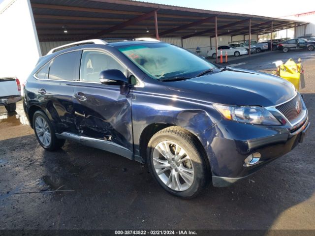 LEXUS RX 450H 2010 jtjbc1ba9a2010539