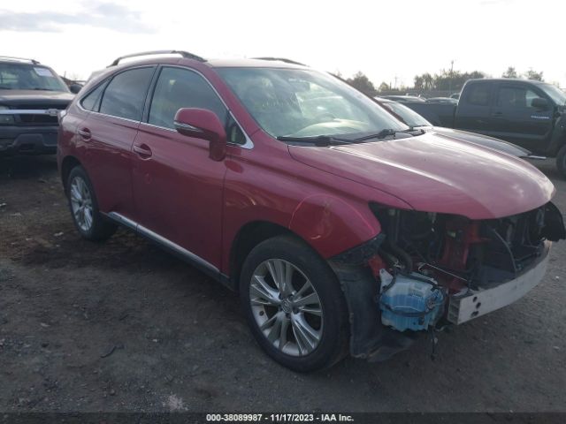 LEXUS RX 450H 2011 jtjbc1baxb2417156