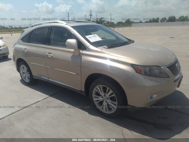 LEXUS RX 450H 2012 jtjbc1baxc2426649