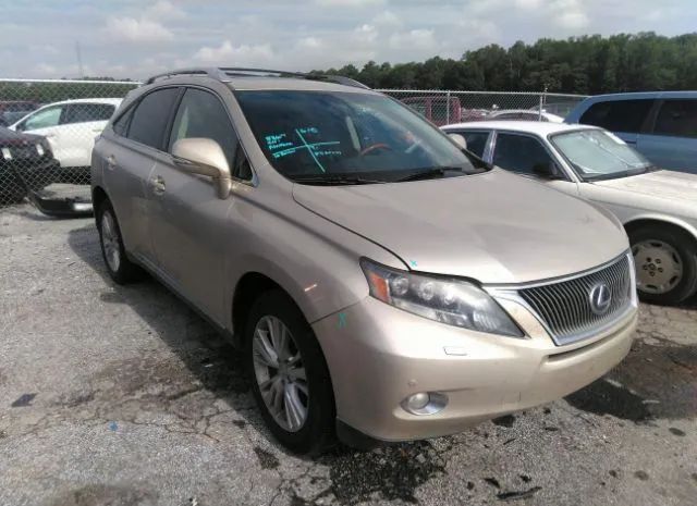 LEXUS RX 450H 2012 jtjbc1baxc2434105