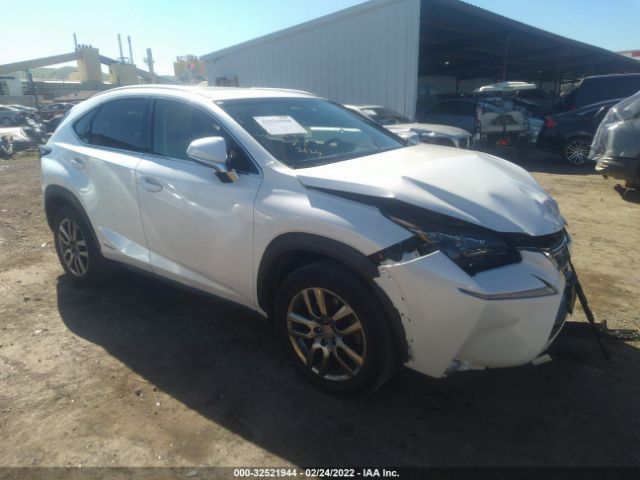 LEXUS NX 300H 2016 jtjbjrbz4g2032208