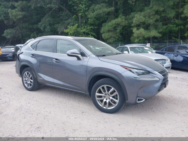 LEXUS NX 2015 jtjbjrbz5f2016713