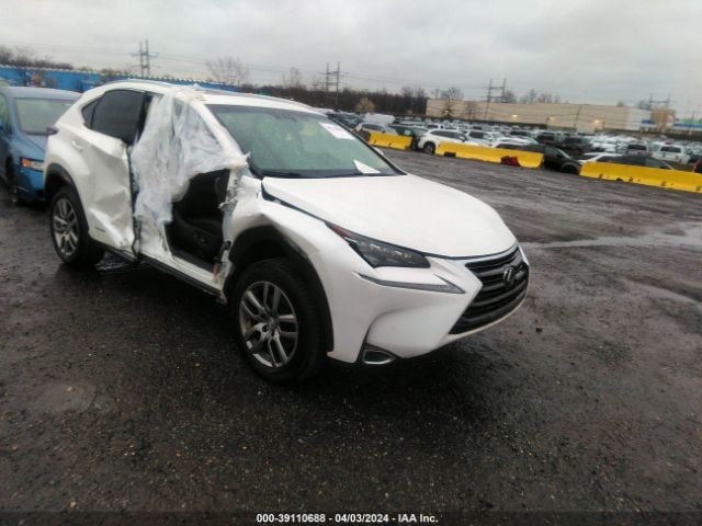 LEXUS NX 300H 2015 jtjbjrbz8f2019217