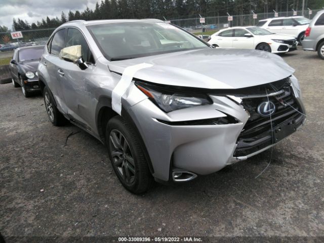 LEXUS NX 300H 2016 jtjbjrbz9g2048646