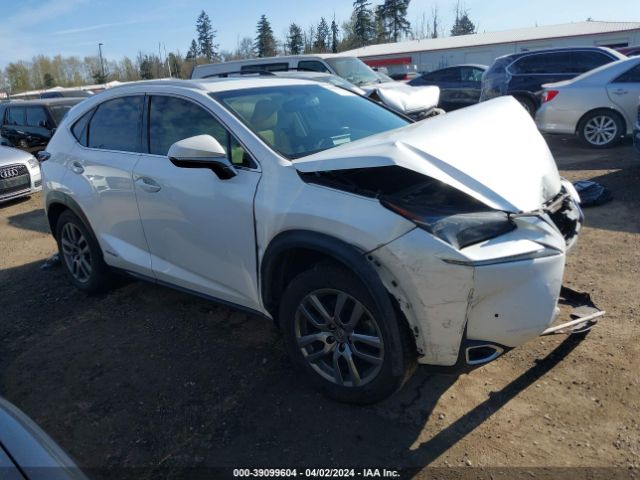 LEXUS NX 300H 2016 jtjbjrbzxg2033041