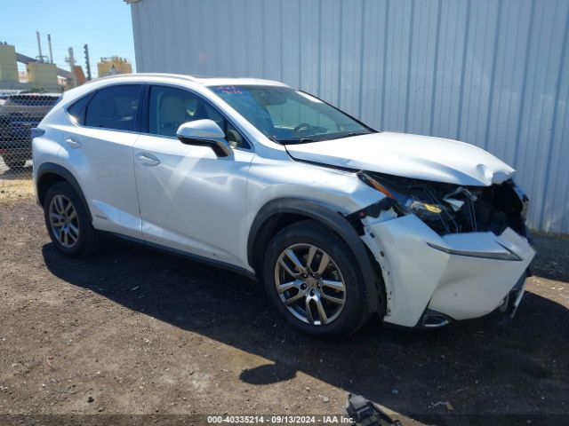 LEXUS NX 2016 jtjbjrbzxg2048879