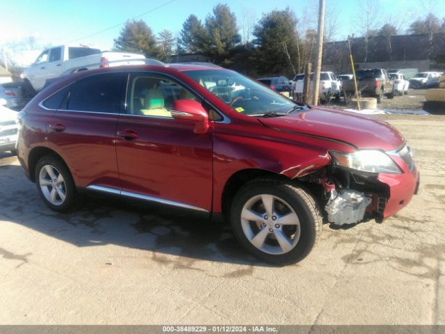 LEXUS RX 350 2010 jtjbk1ba1a2002518