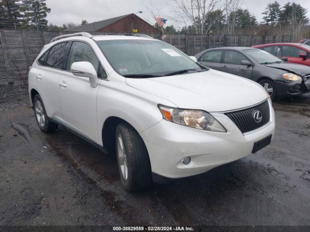 LEXUS RX 350 2012 jtjbk1ba1c2446372