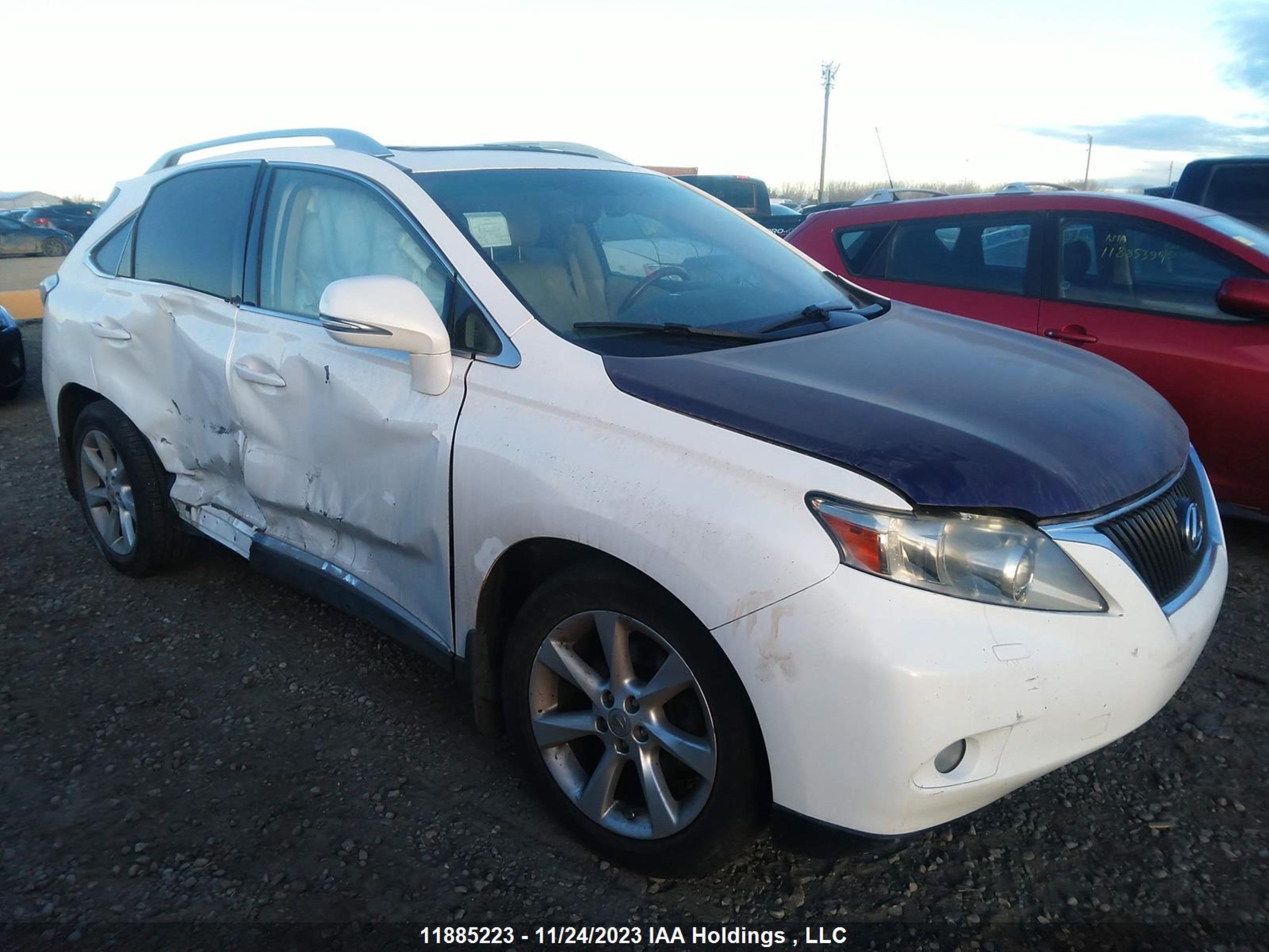 LEXUS RX 2010 jtjbk1ba3a2424029