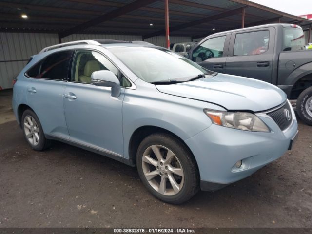 LEXUS RX 350 2010 jtjbk1ba6a2412232