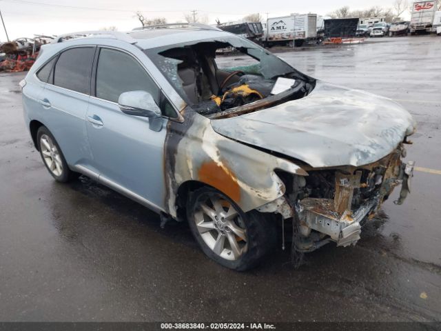 LEXUS RX 350 2010 jtjbk1ba6a2413266