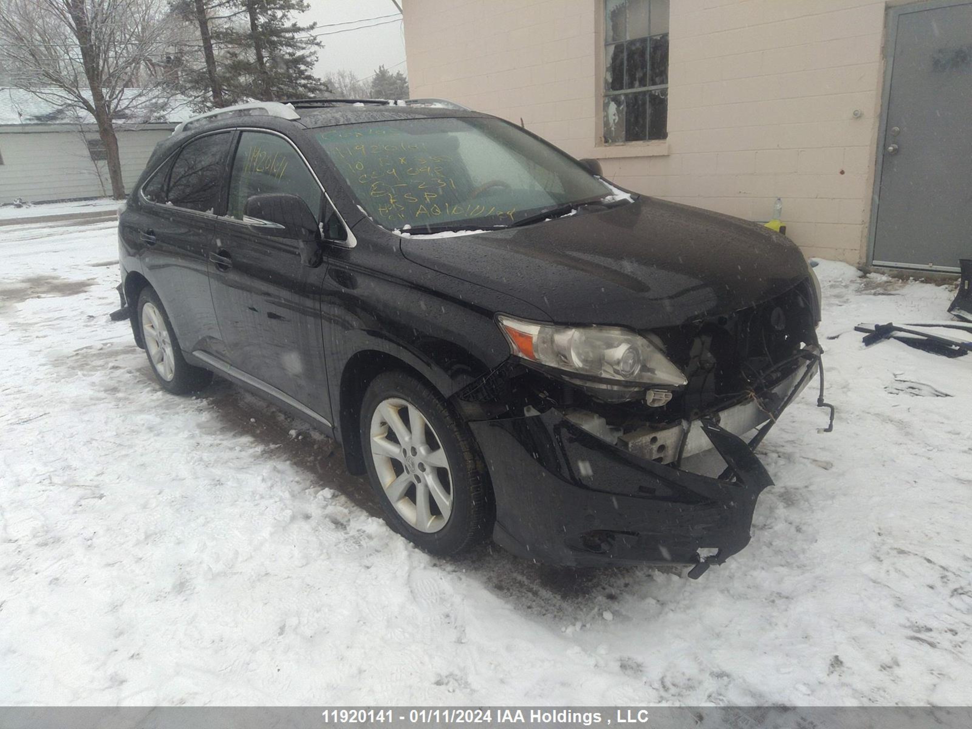 LEXUS RX 2010 jtjbk1ba7a2009098