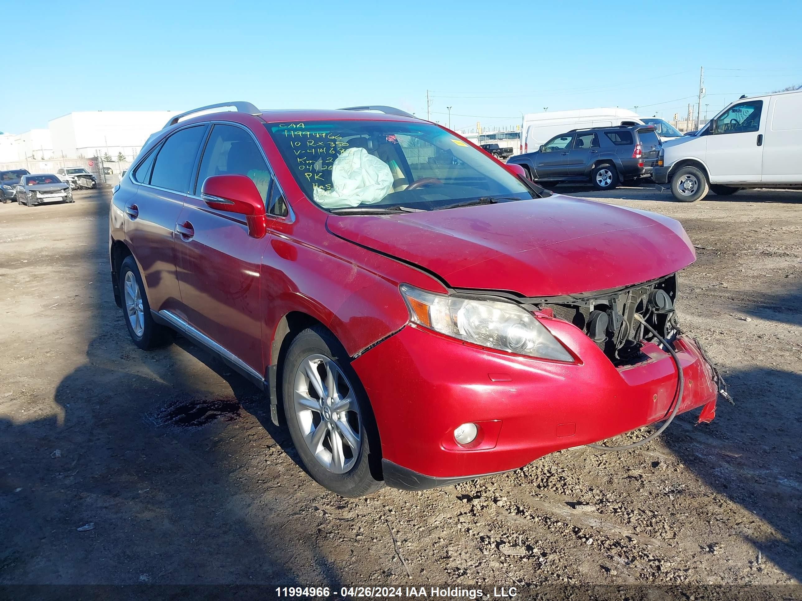 LEXUS RX 2010 jtjbk1ba7a2414684