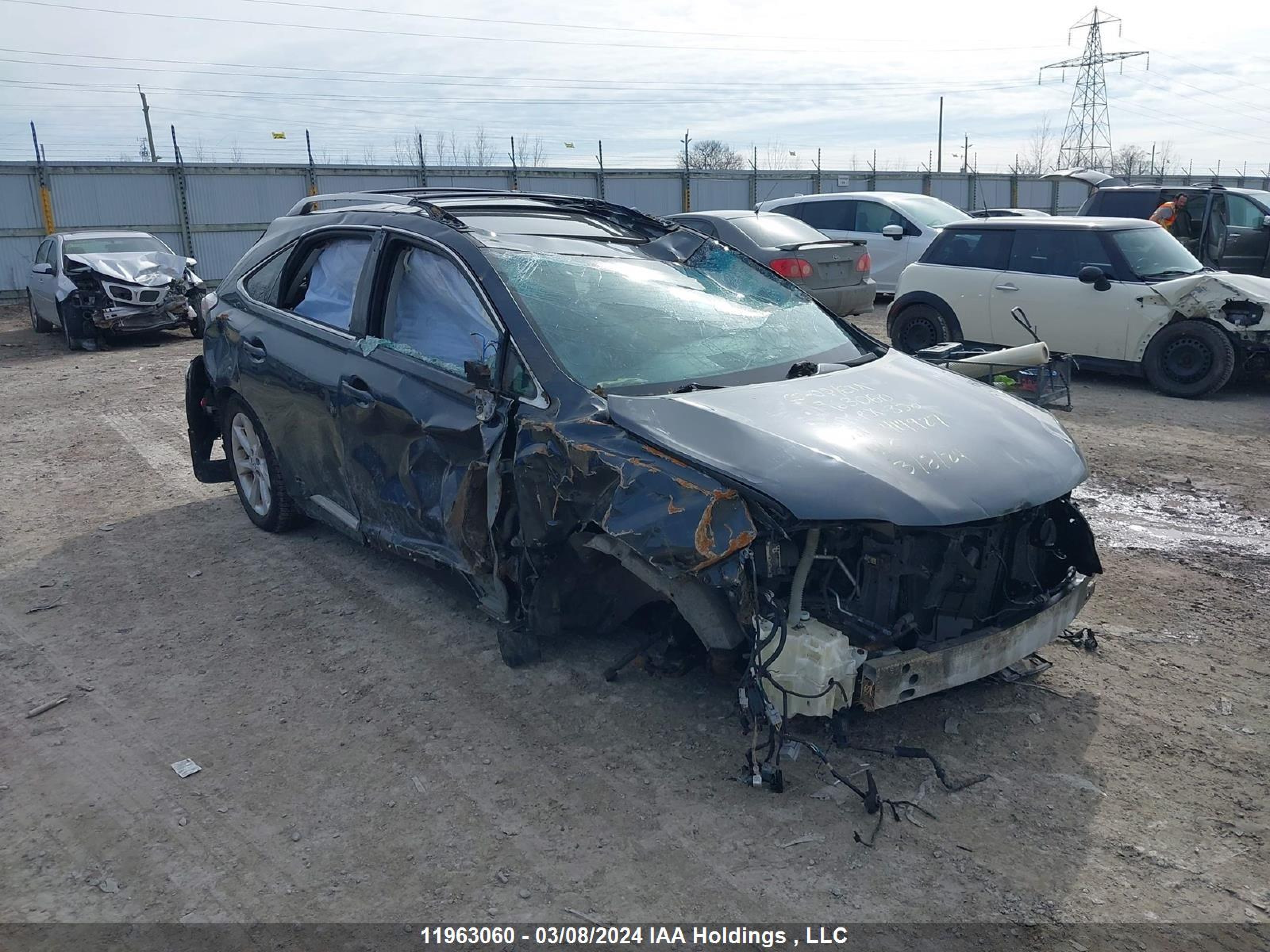 LEXUS RX 2010 jtjbk1ba7a2414927