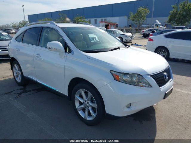 LEXUS RX 350 2012 jtjbk1ba8c2444215