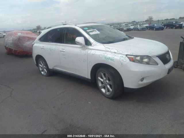 LEXUS RX 350 2010 jtjbk1baxa2416087