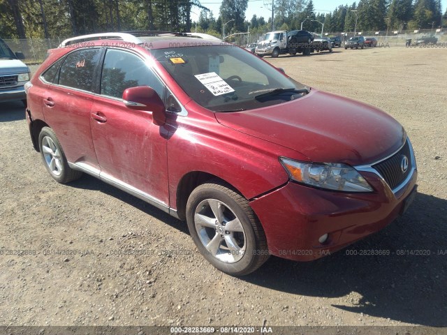 LEXUS RX 350 2012 jtjbk1baxc2449660