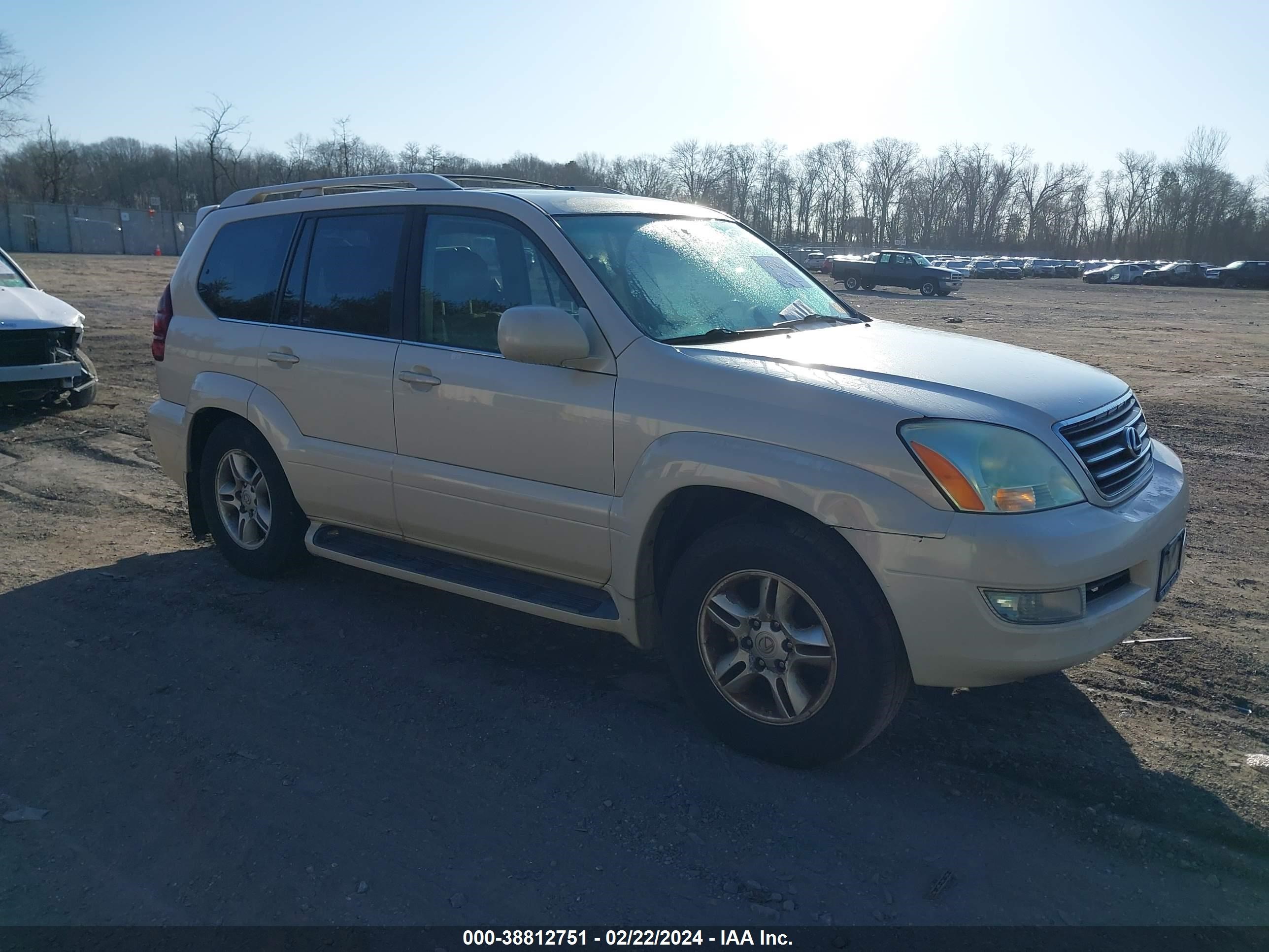 LEXUS GX 2003 jtjbt20x030018105