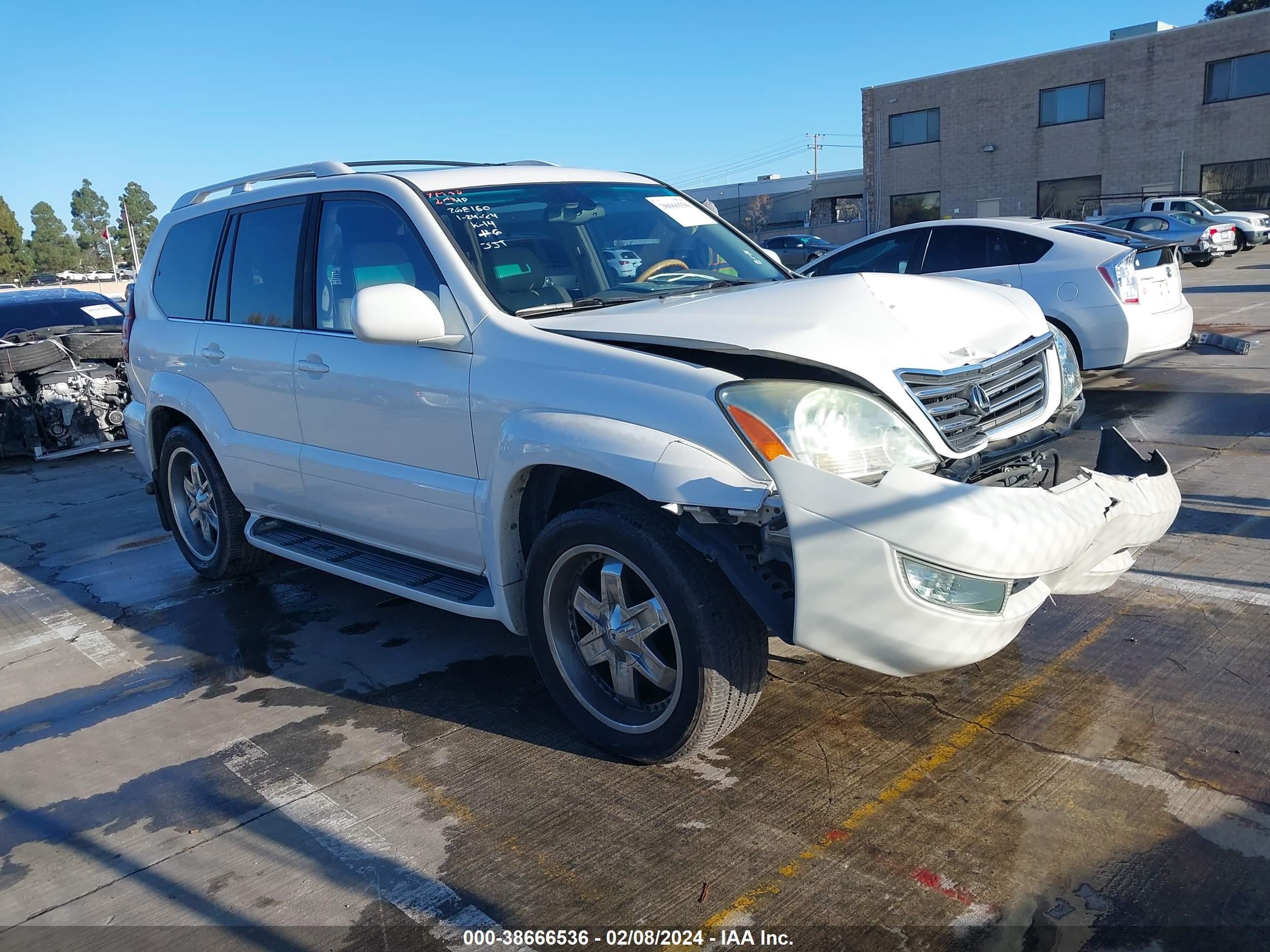 LEXUS GX 2005 jtjbt20x150084567