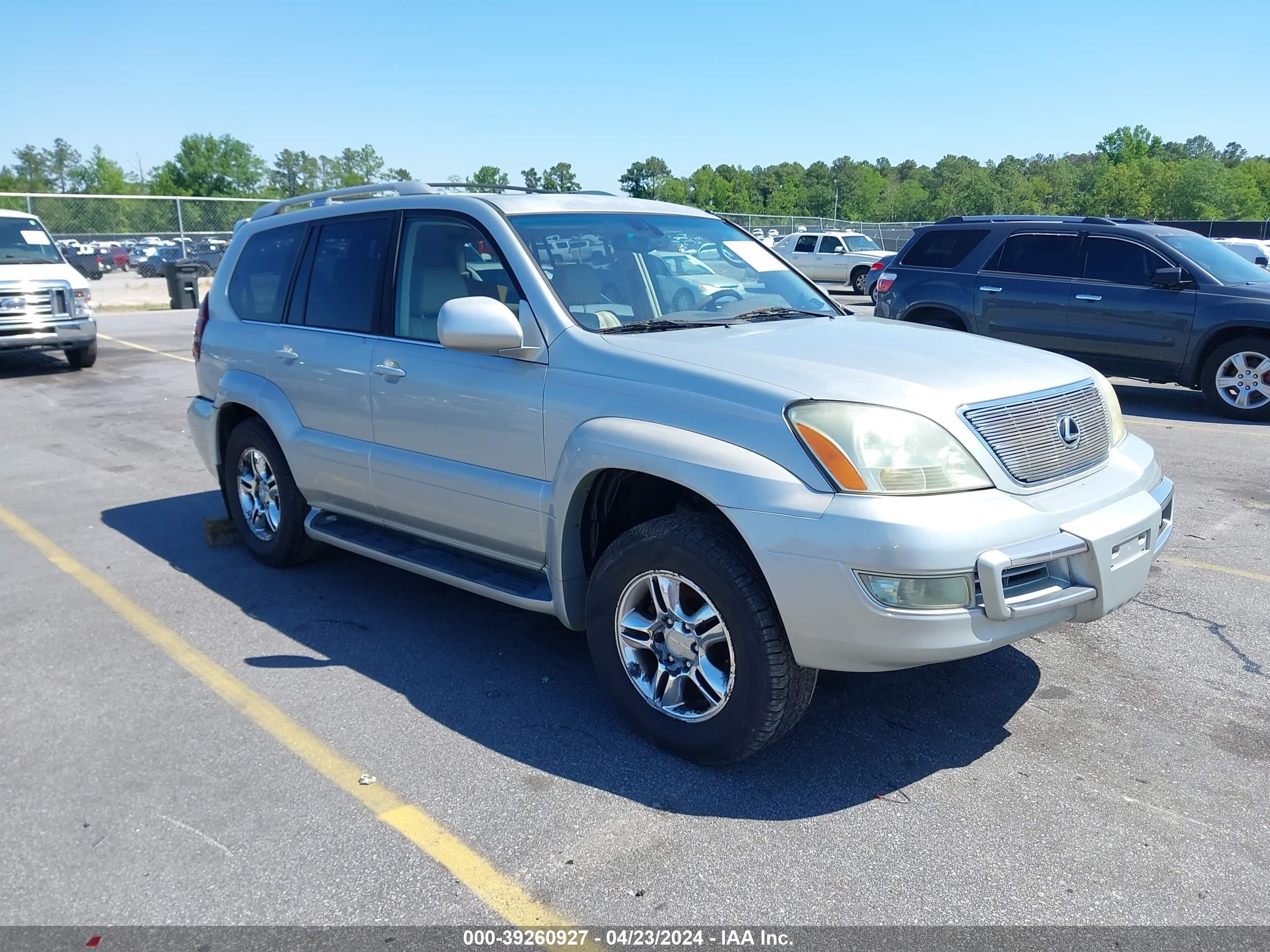 LEXUS GX 2005 jtjbt20x250090605