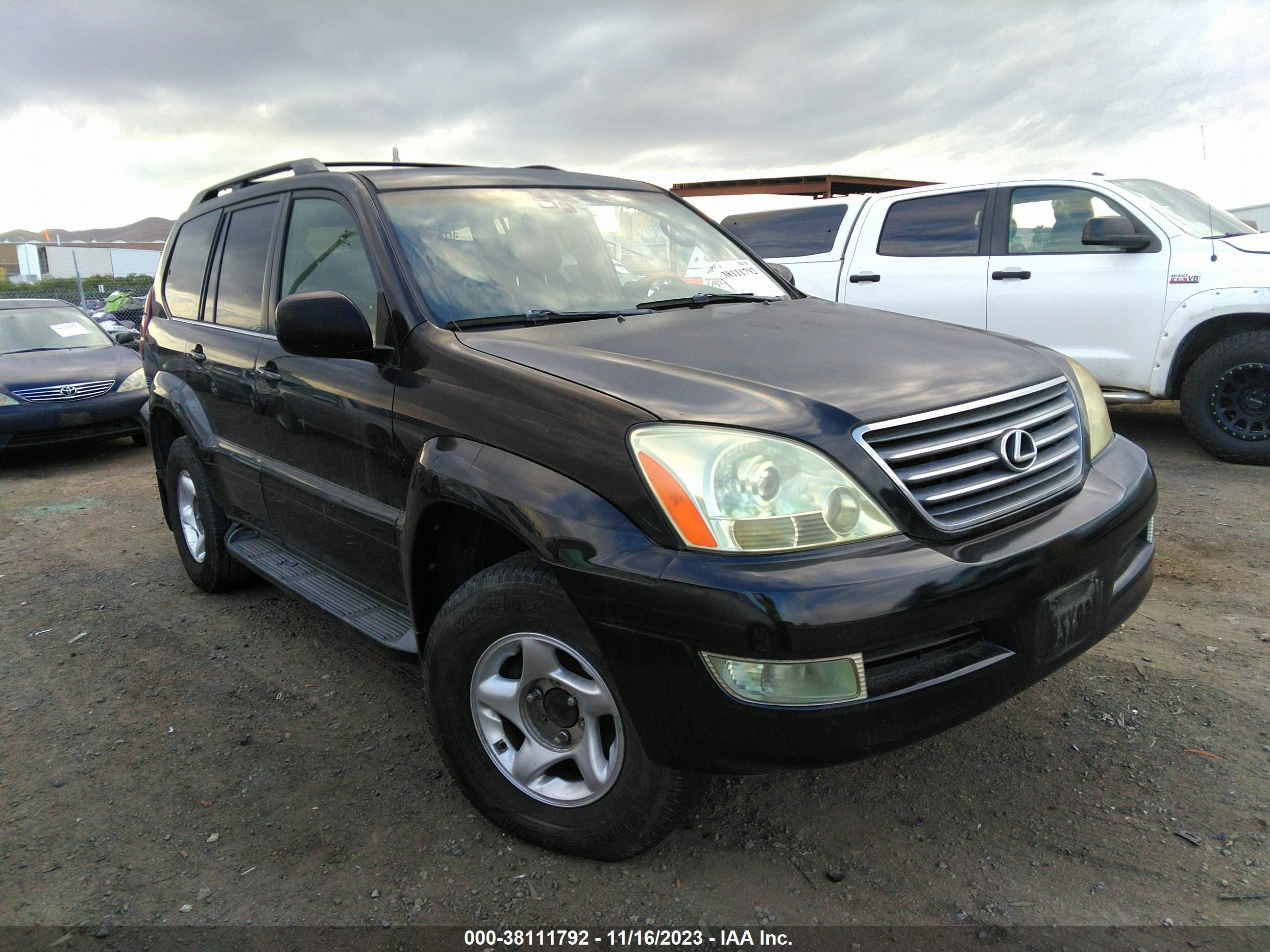 LEXUS GX 2003 jtjbt20x730001401