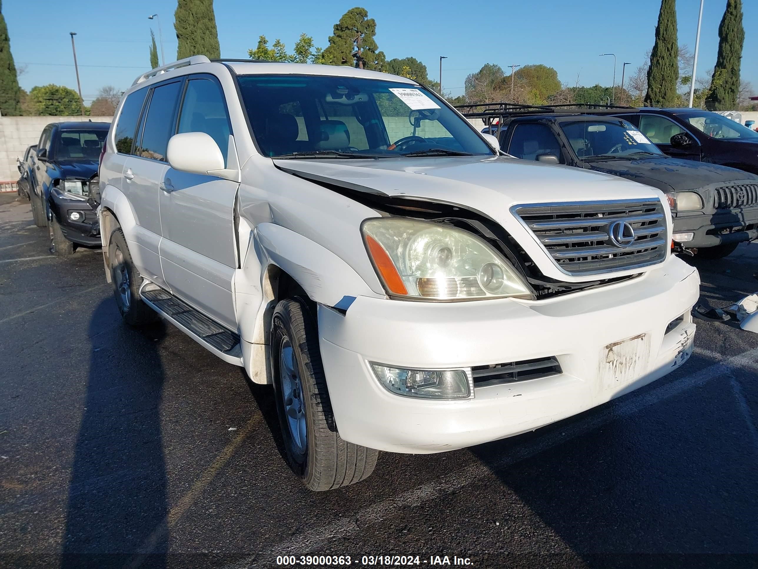 LEXUS GX 2005 jtjbt20x850078457