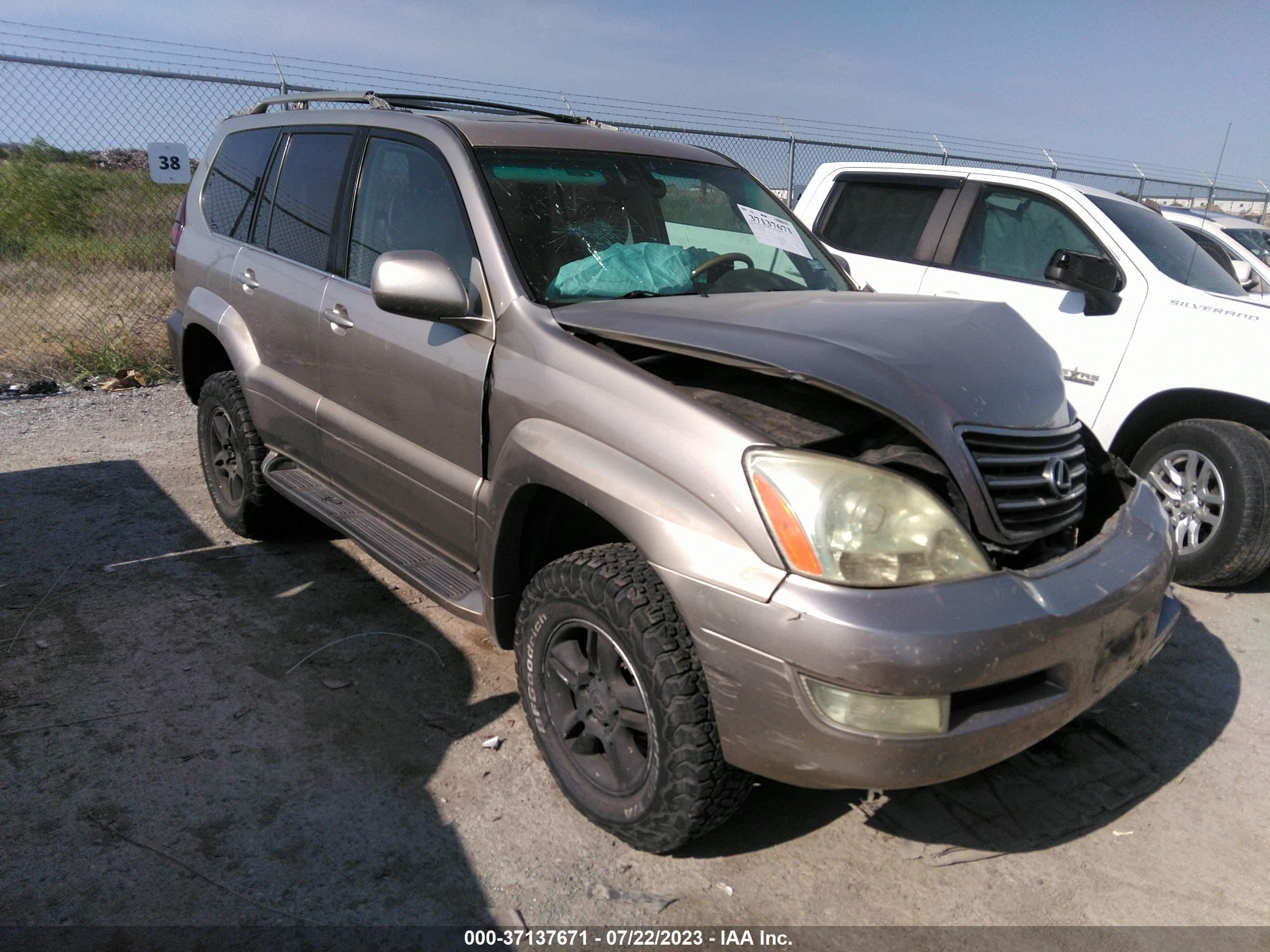 LEXUS GX 2005 jtjbt20x850080631