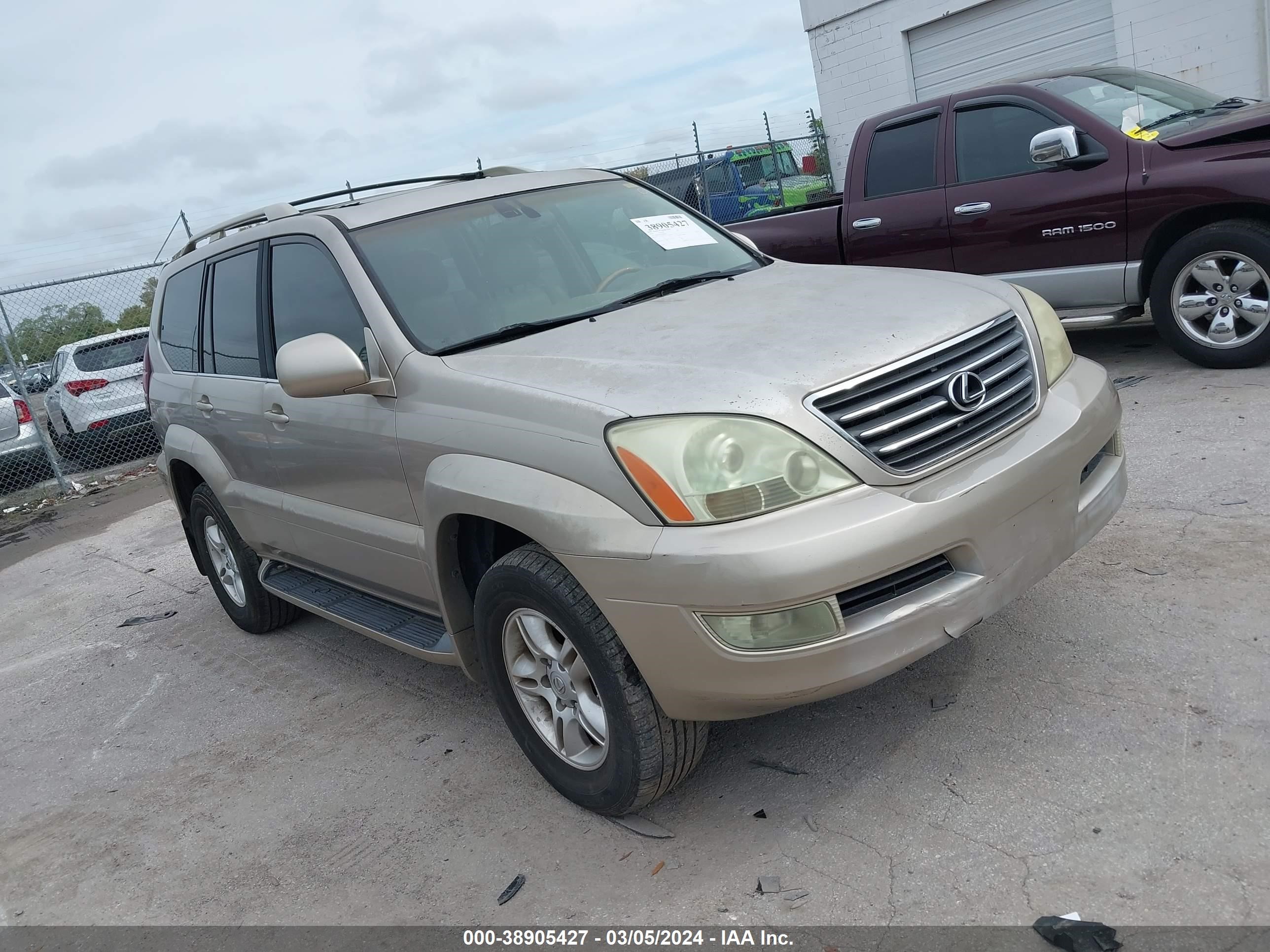 LEXUS GX 2005 jtjbt20xx50088634