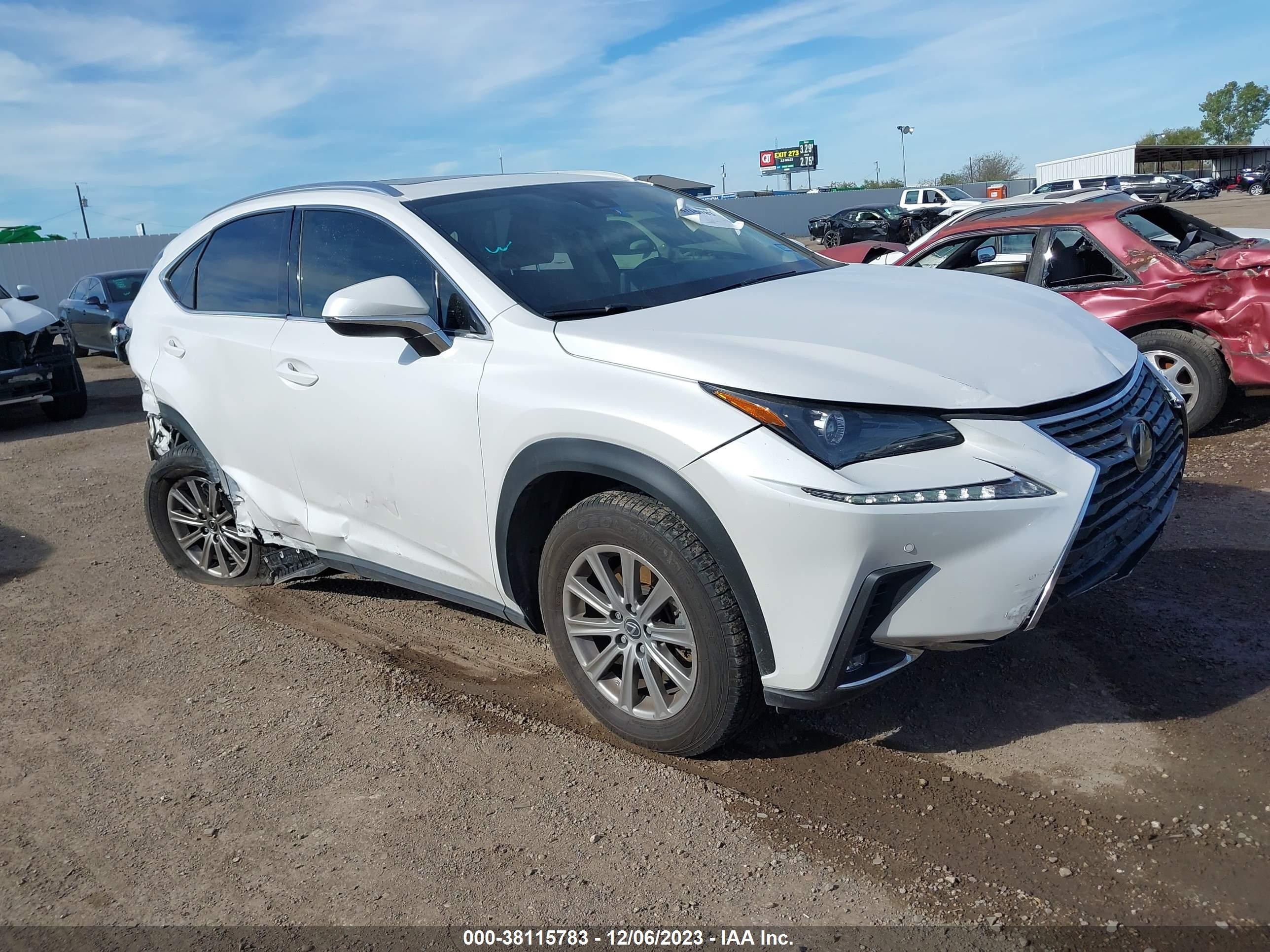 LEXUS NX 2020 jtjdarbz3l5015403