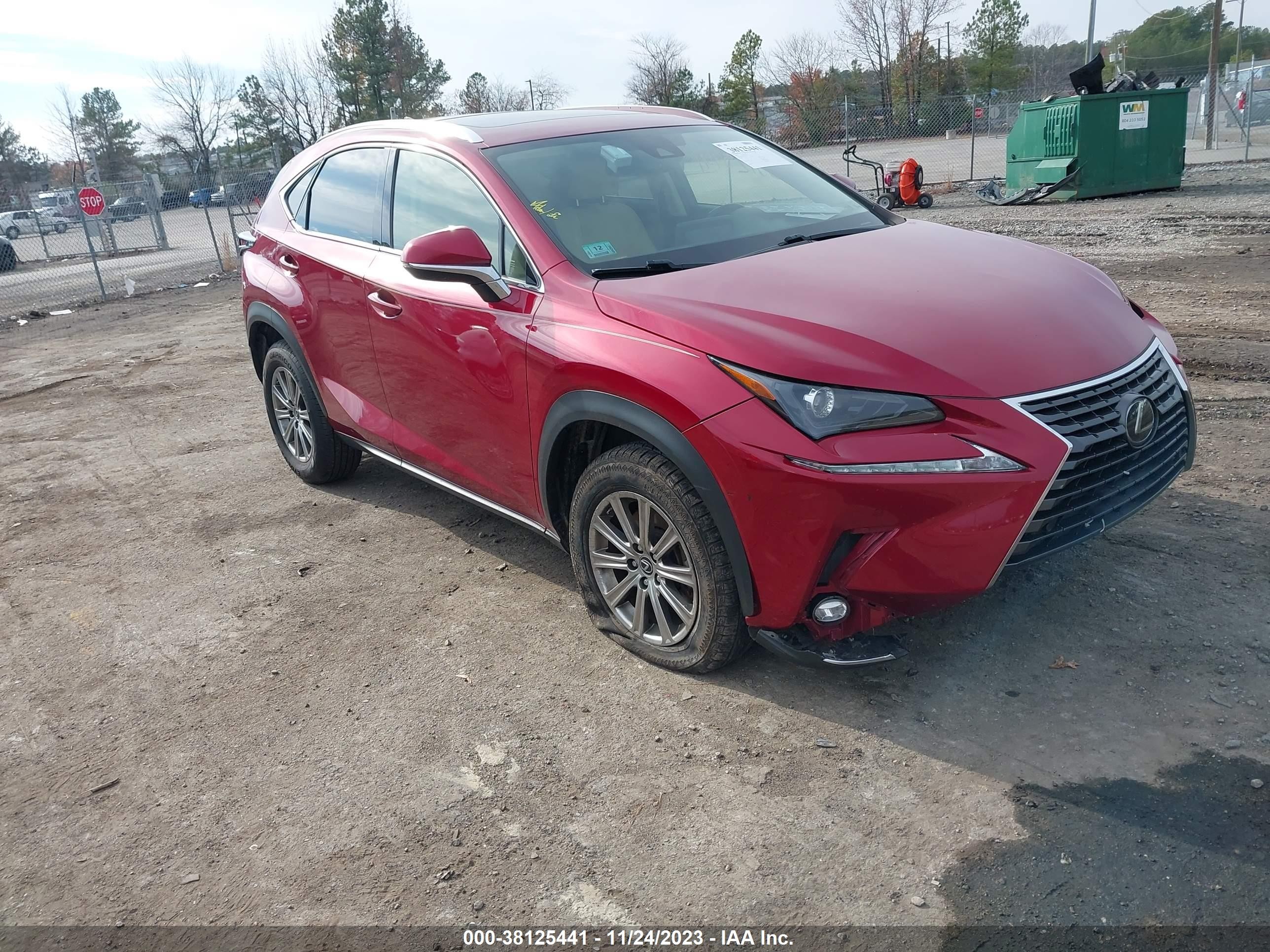 LEXUS NX 2020 jtjdardz3l5007671