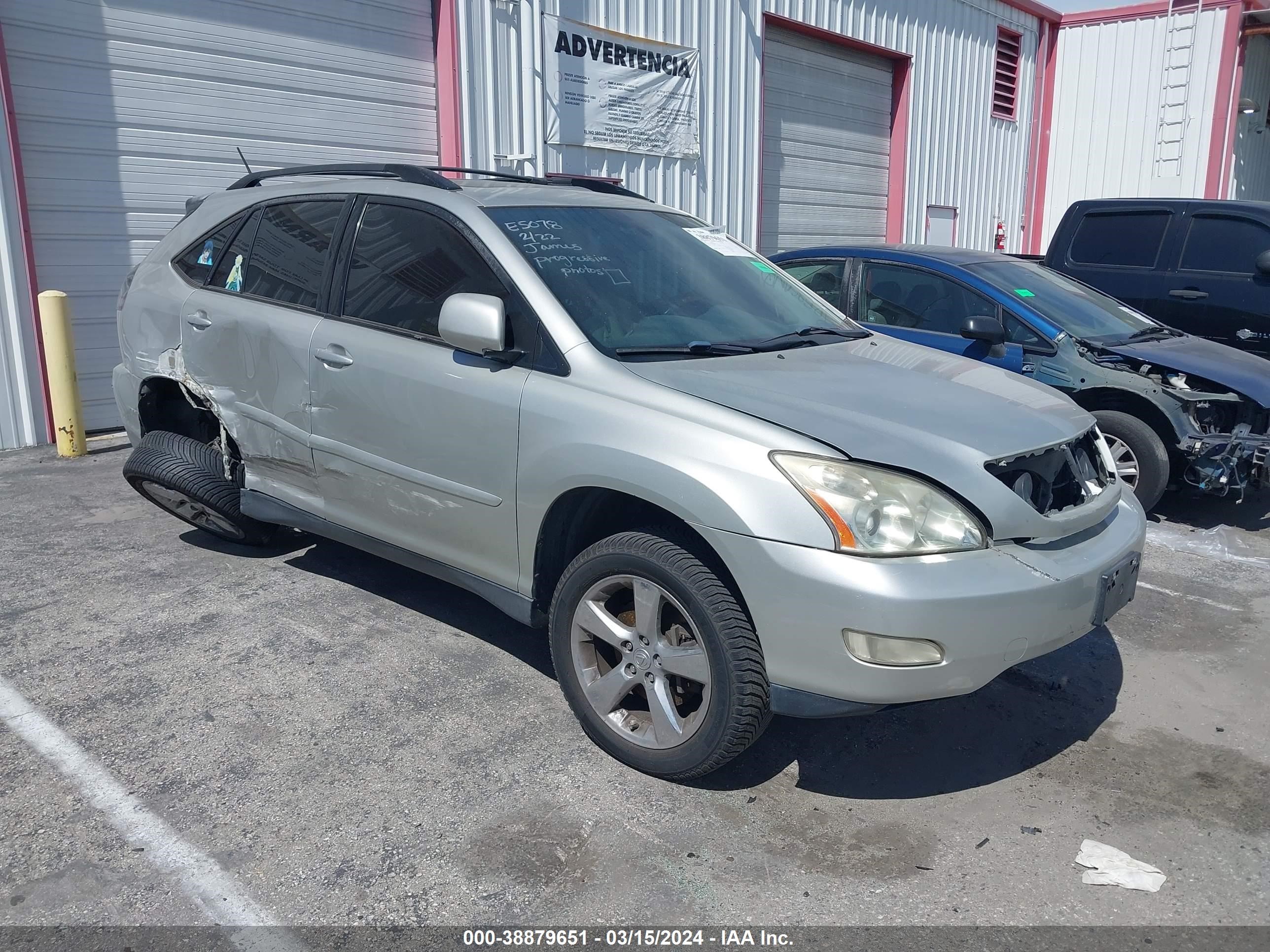 LEXUS RX 2004 jtjga31u240044230