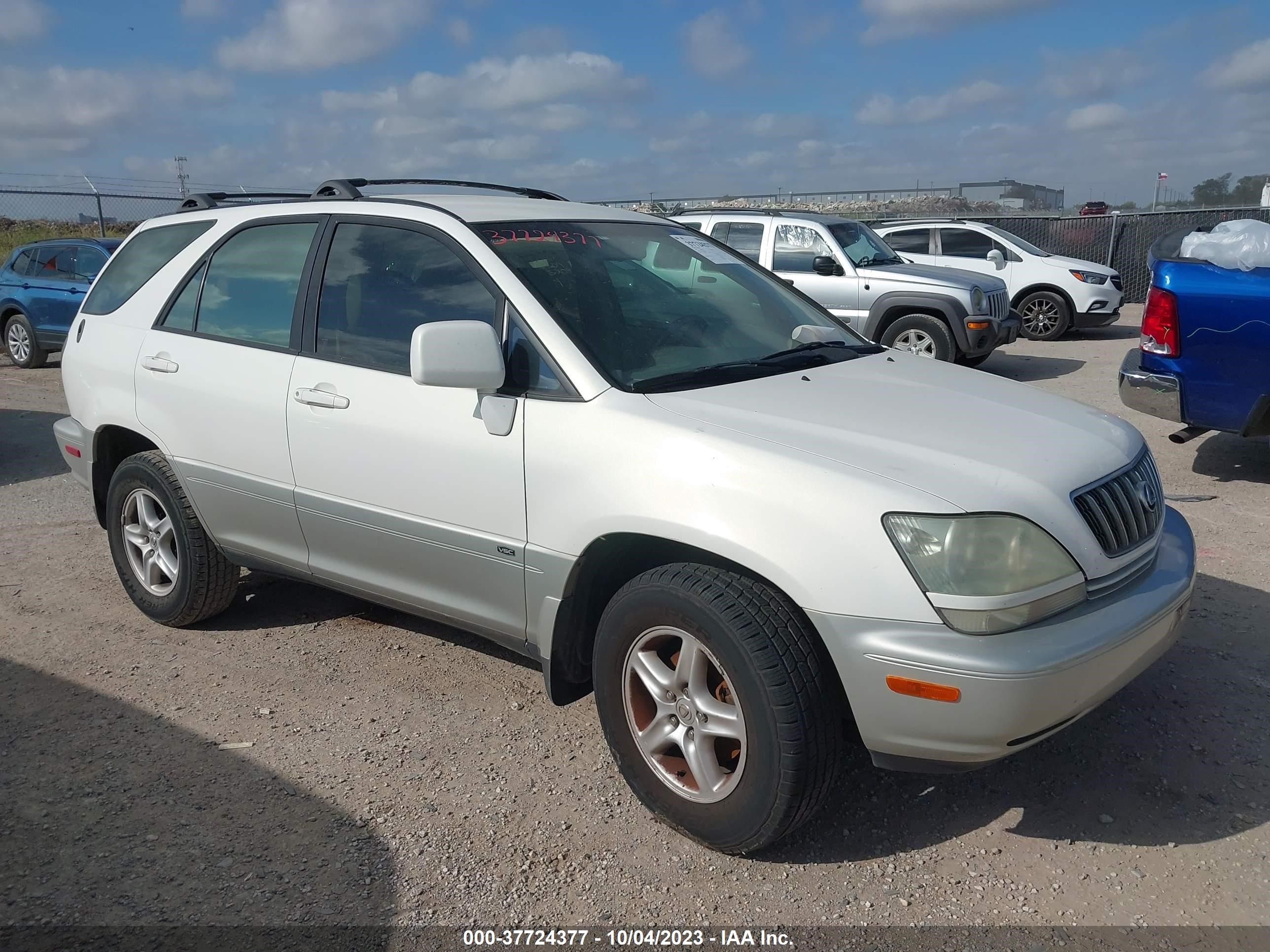 LEXUS RX 2001 jtjgf10u010090660