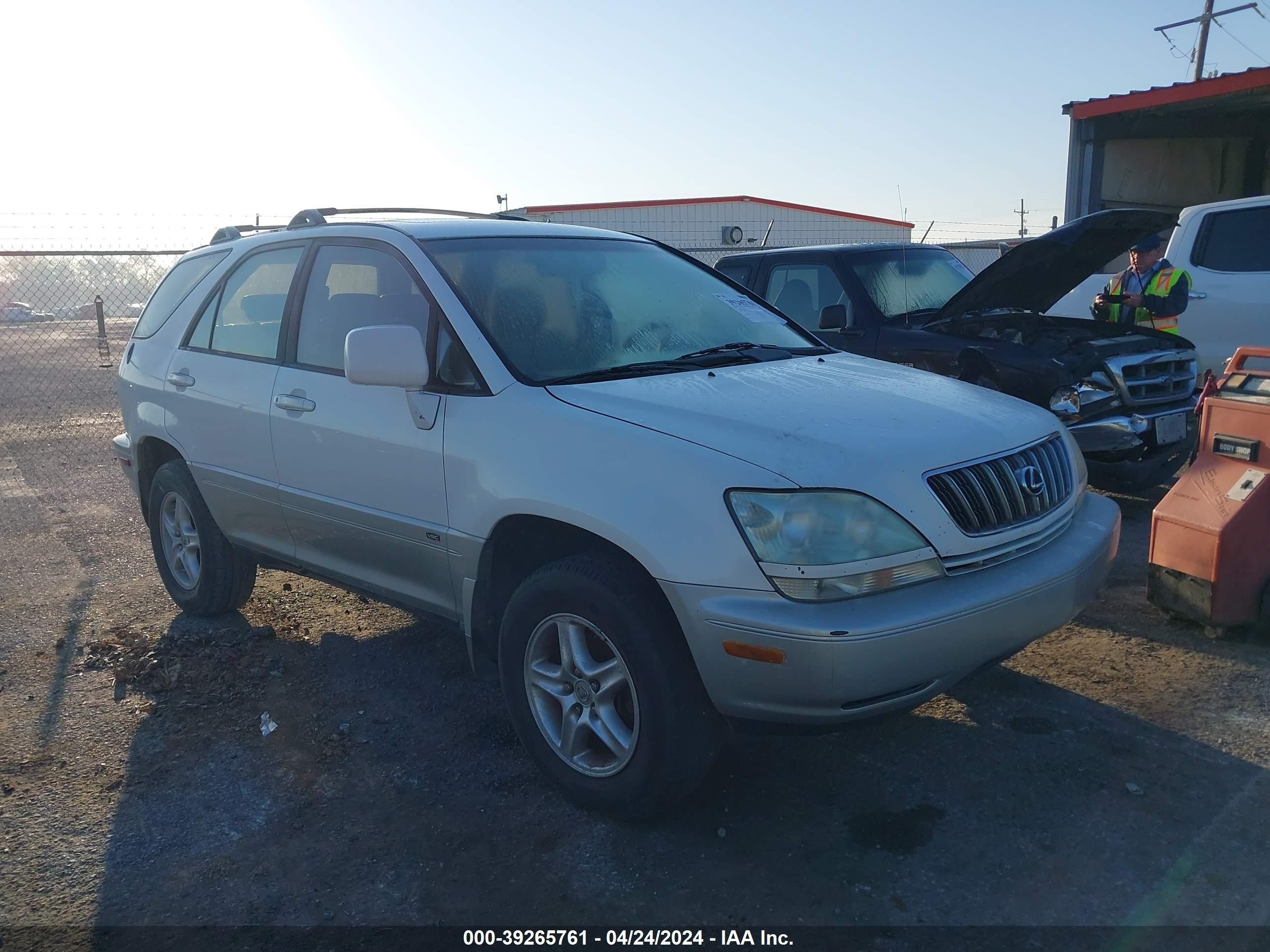 LEXUS RX 2001 jtjgf10u010113905